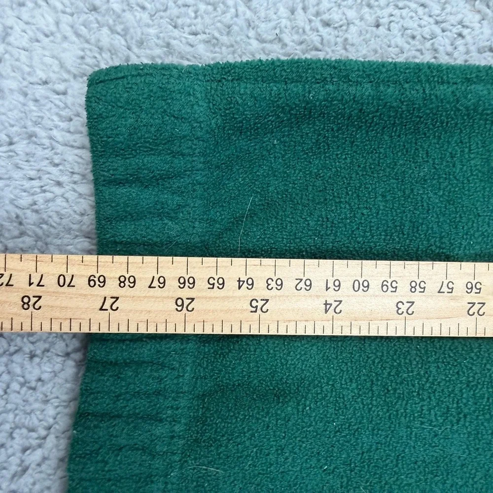 Vintage Ozark Trail‎ Jacket Mens Large Hunter Green Fleece Full Zip 90s Hiking